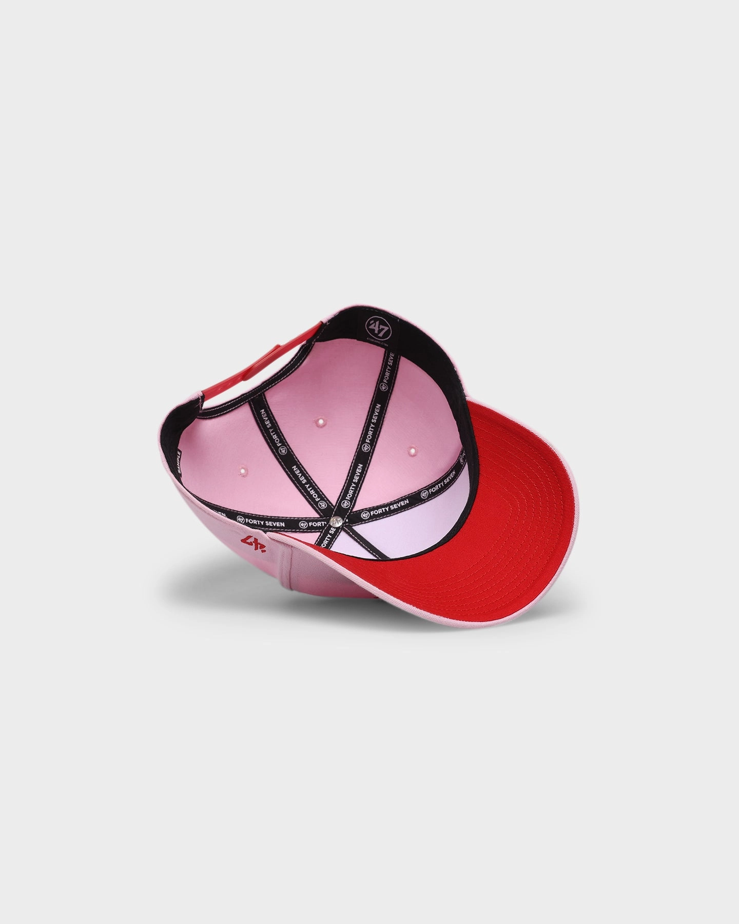 47 Brand New York Yankees Legend Replica 'Lover Not A Fighter' MVP DT Snapback Petal Pink