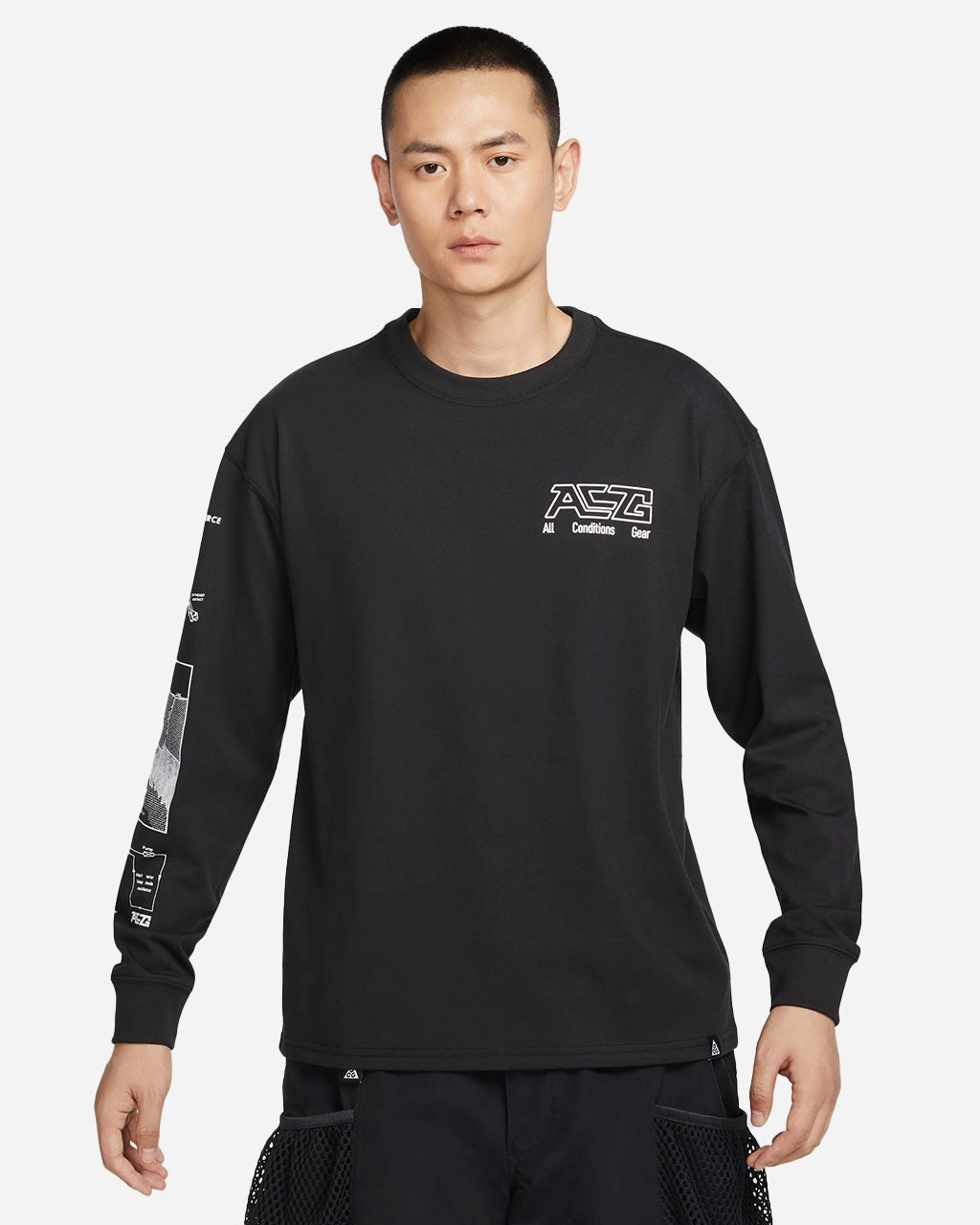 ACG Alaska Dri-FIT L/S T-Shirt Black