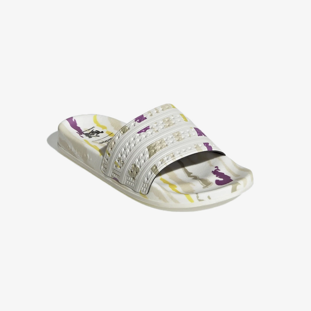 Adidas Originals | ADILETTE THEBE MAGUGU SLIDES  { CLOUD WHITE
