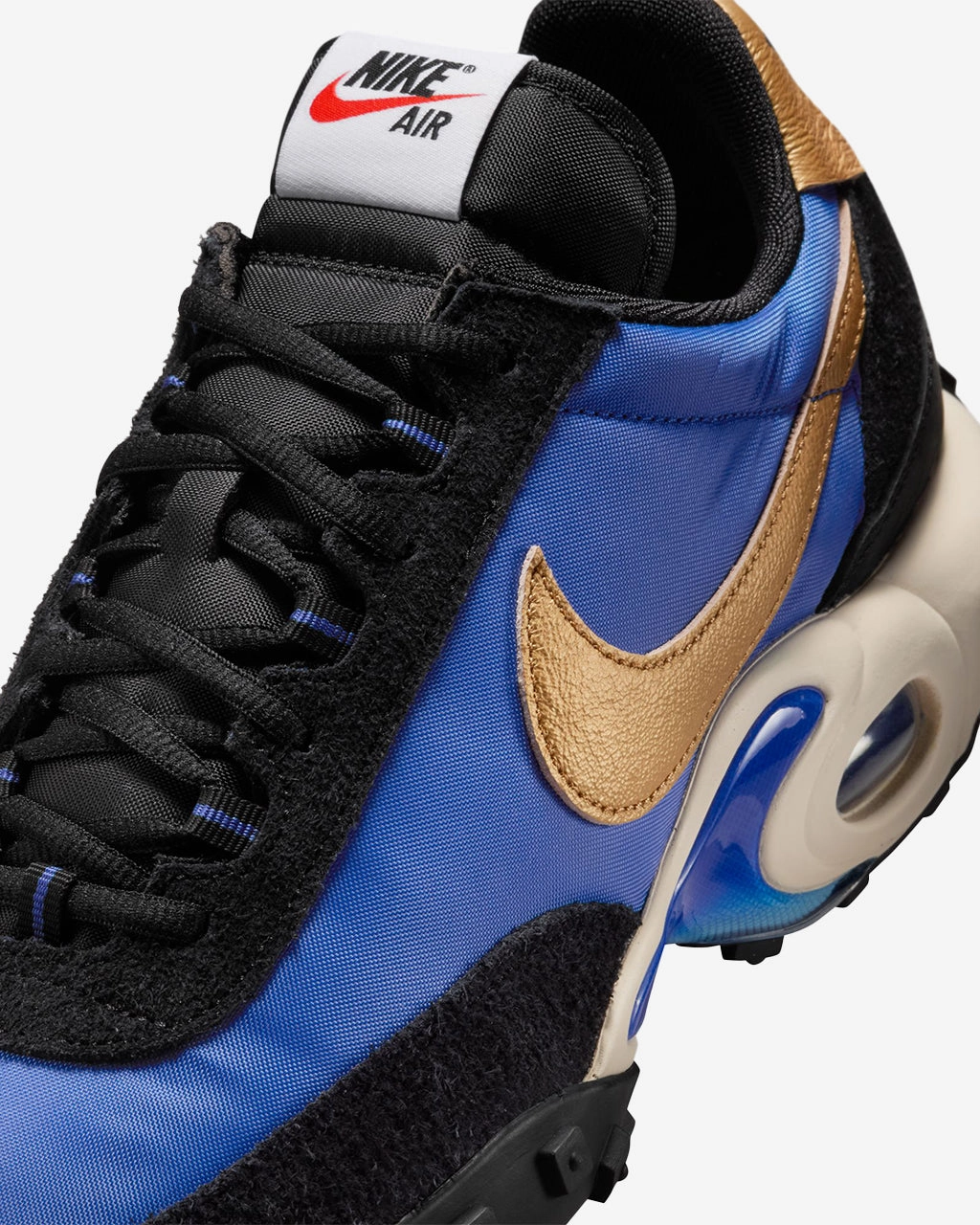 Air Max Waffle 'Black/Hyper Blue'