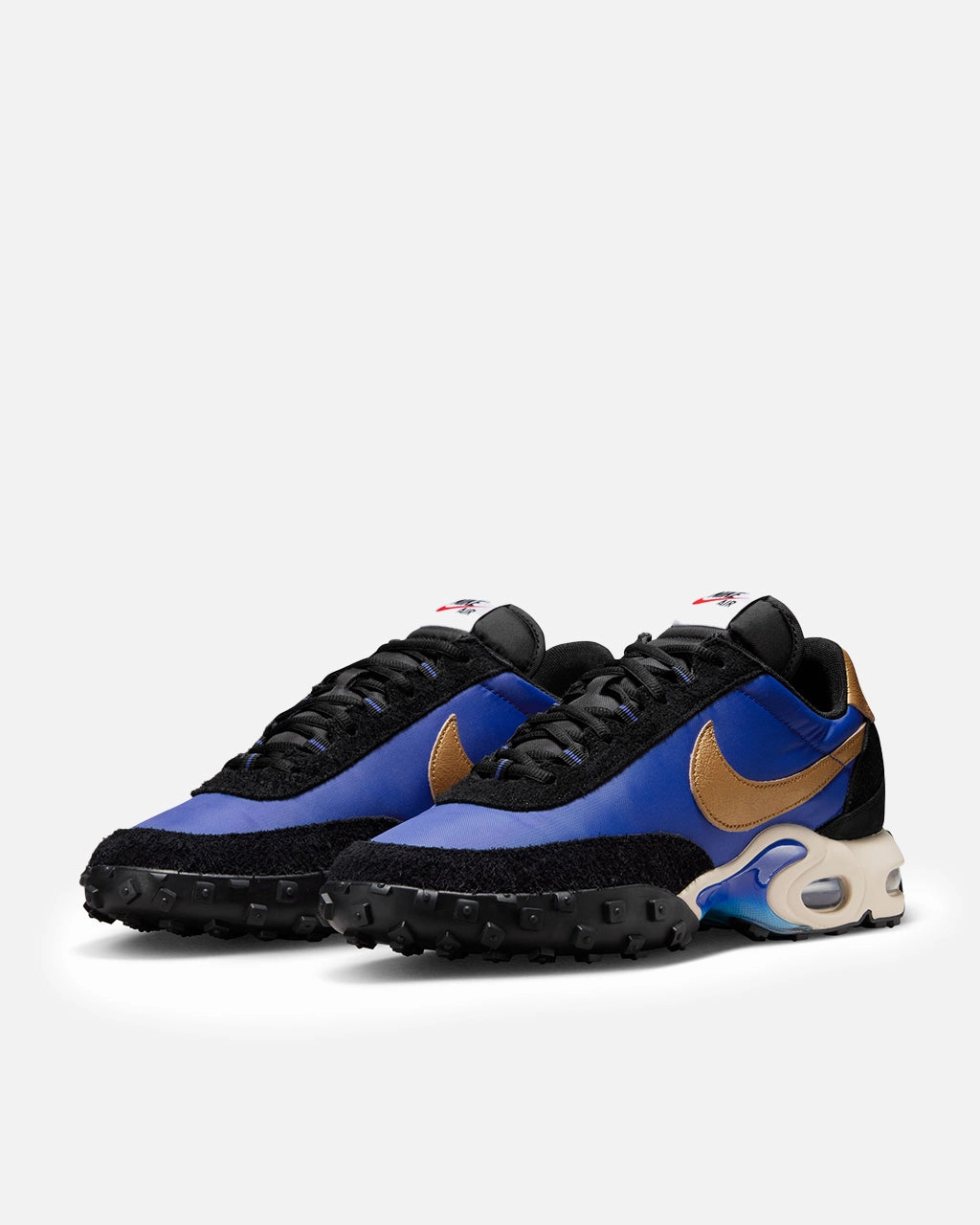 Air Max Waffle 'Black/Hyper Blue'