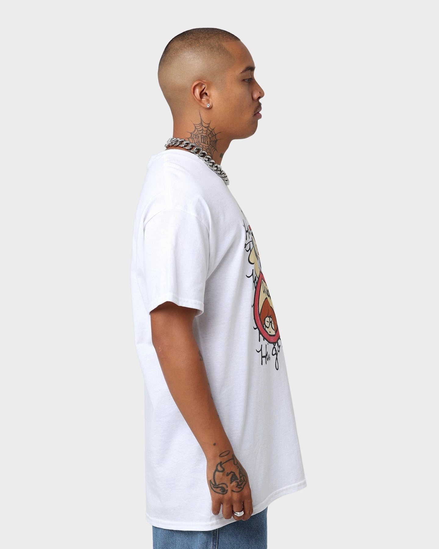 American Thift X Daria Go To Hell T-Shirt White