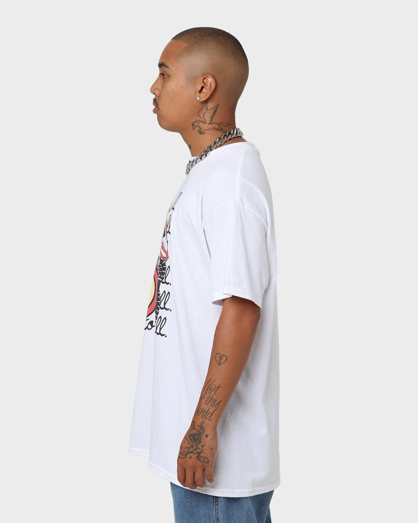 American Thift X Daria Go To Hell T-Shirt White