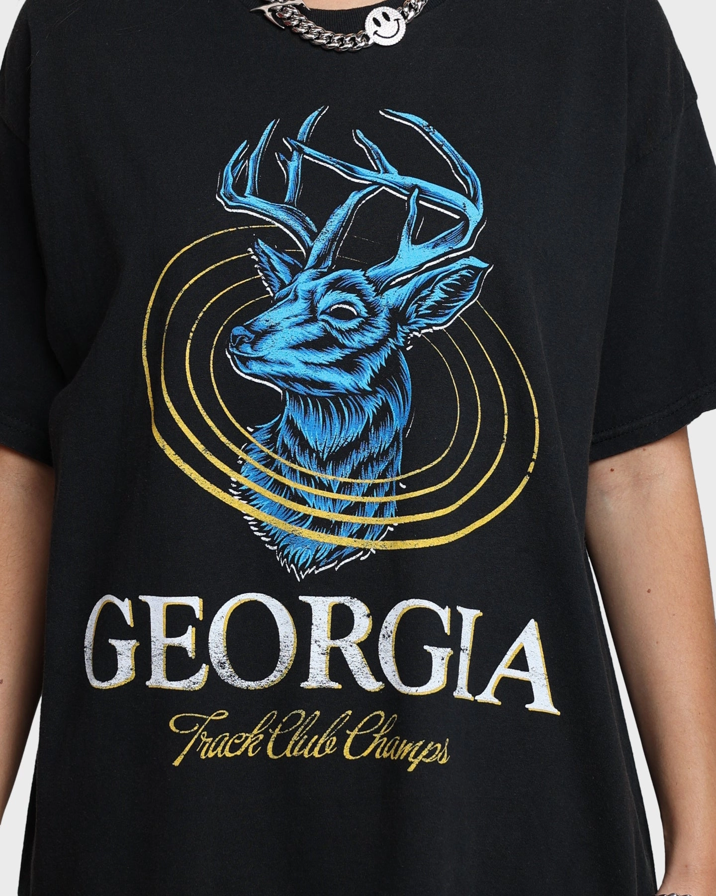 American Thrift Georgia Vintage T-Shirt Black Wash