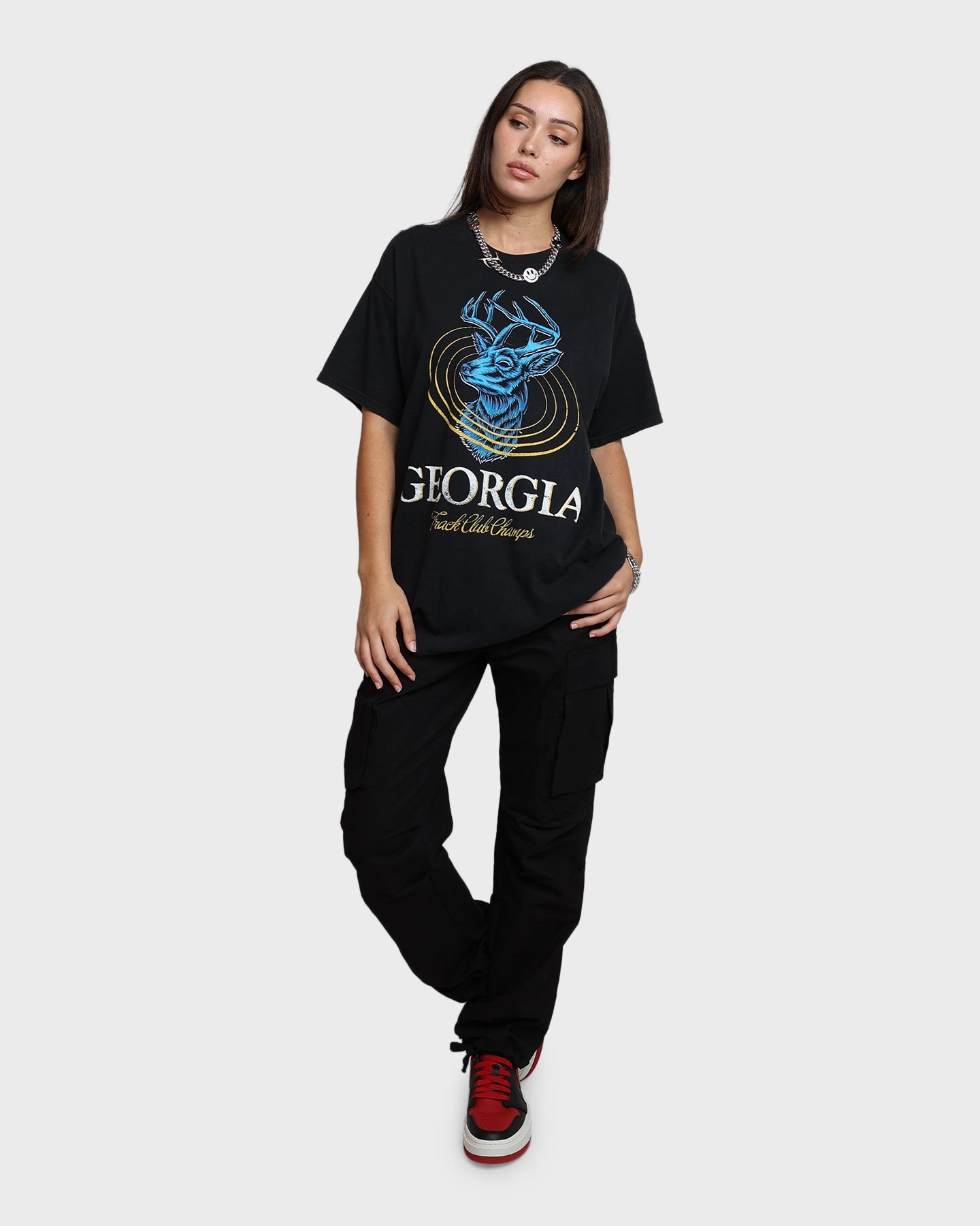 American Thrift Georgia Vintage T-Shirt Black Wash