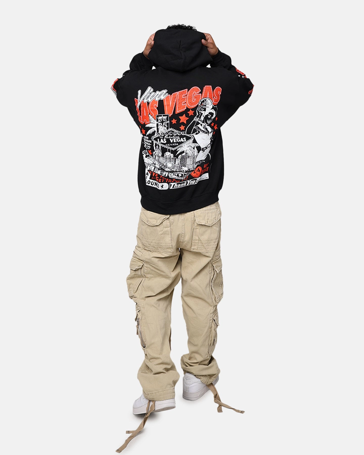American Thrift Viva Las Vegas Hoodie Black