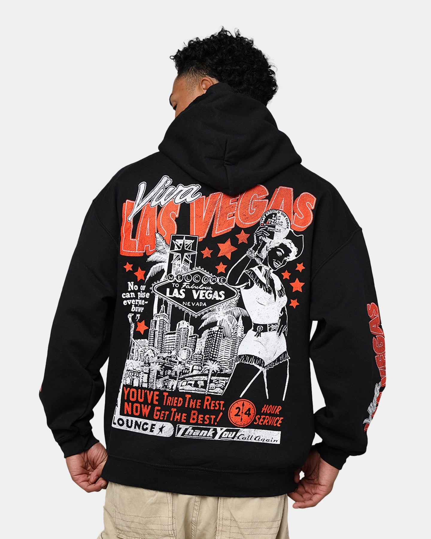 American Thrift Viva Las Vegas Hoodie Black