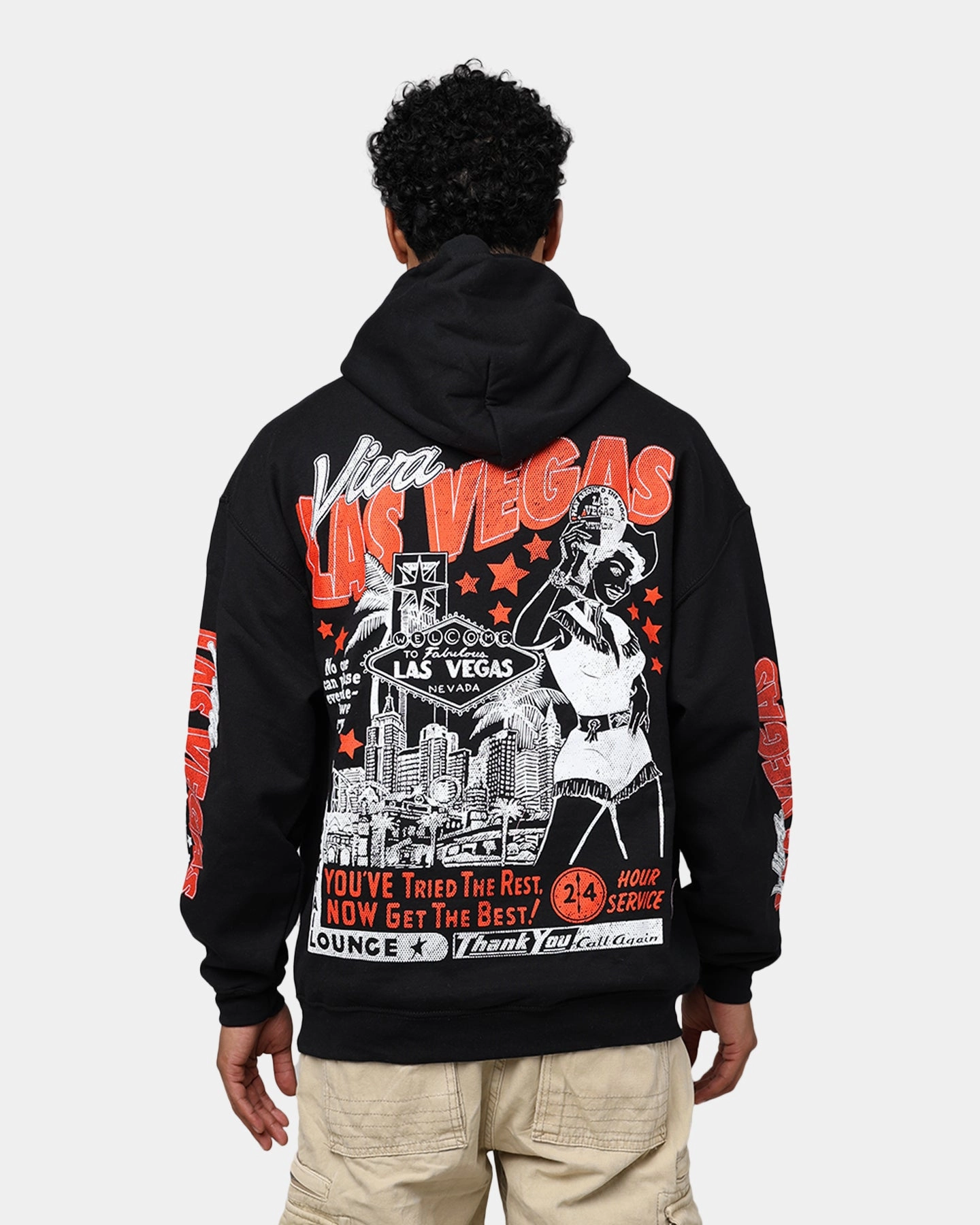 American Thrift Viva Las Vegas Hoodie Black