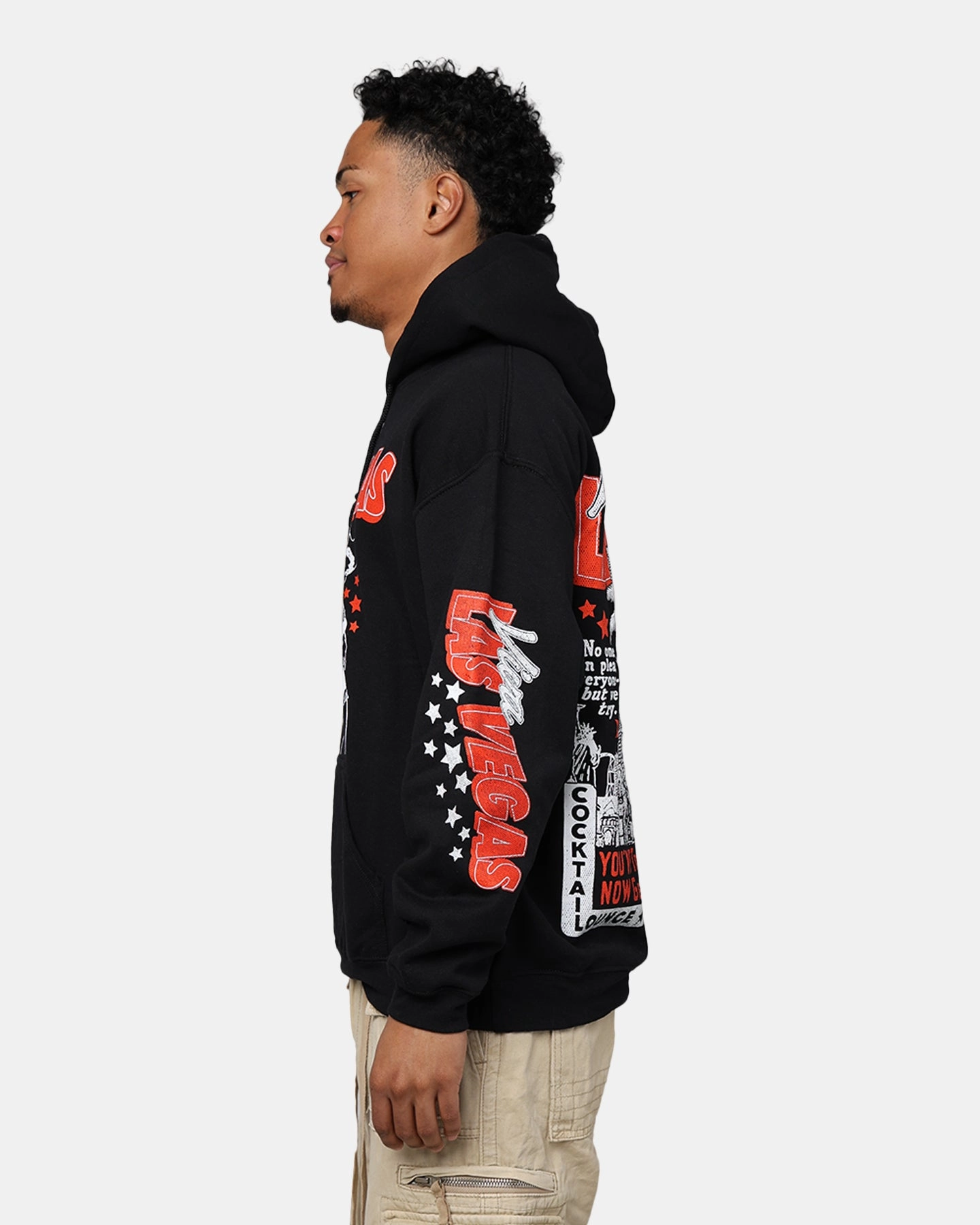 American Thrift Viva Las Vegas Hoodie Black