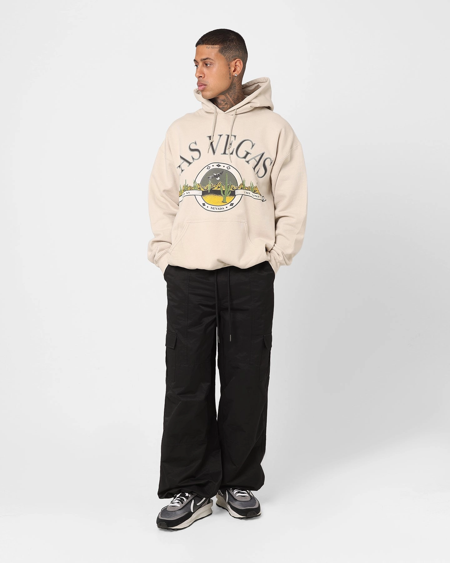 American Thrift Wild As The Wind Hoodie Sand