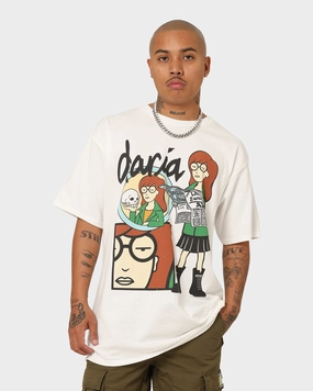 American Thrift X Daria Daria Premium Vintage T-Shirt White