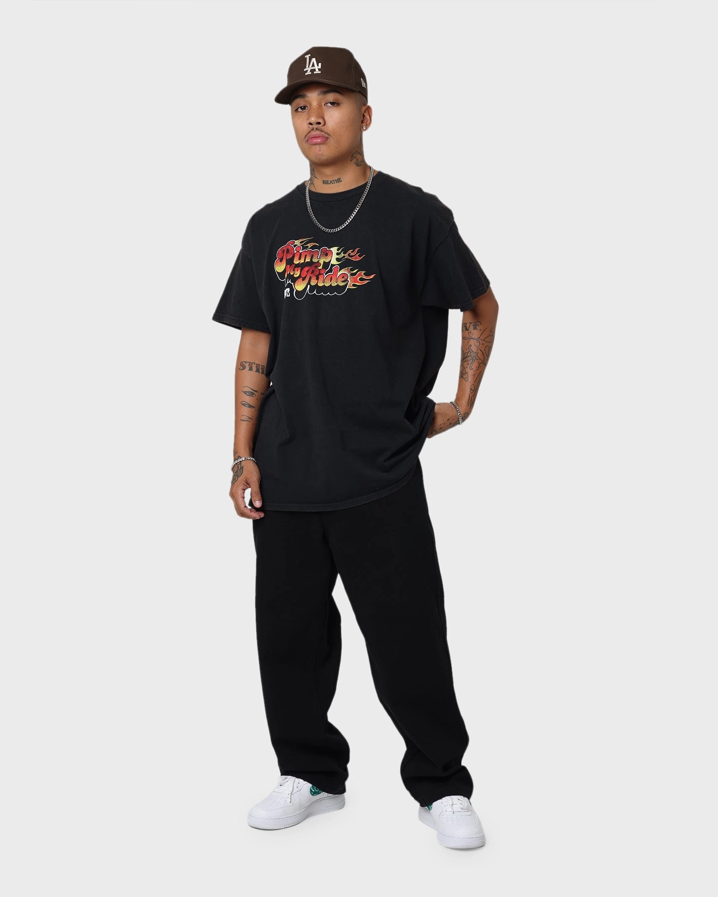 American Thrift X MTV Pimp My Ride Vintage T-Shirt Black Wash