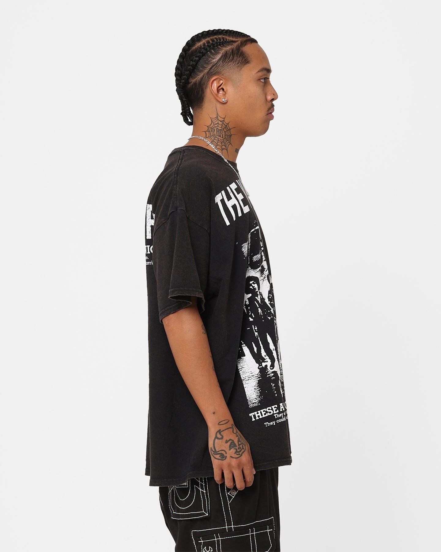 American Thrift X The Warriors Warriors Night T-Shirt Black Wash
