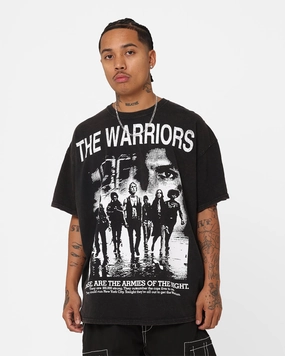 American Thrift X The Warriors Warriors Night T-Shirt Black Wash