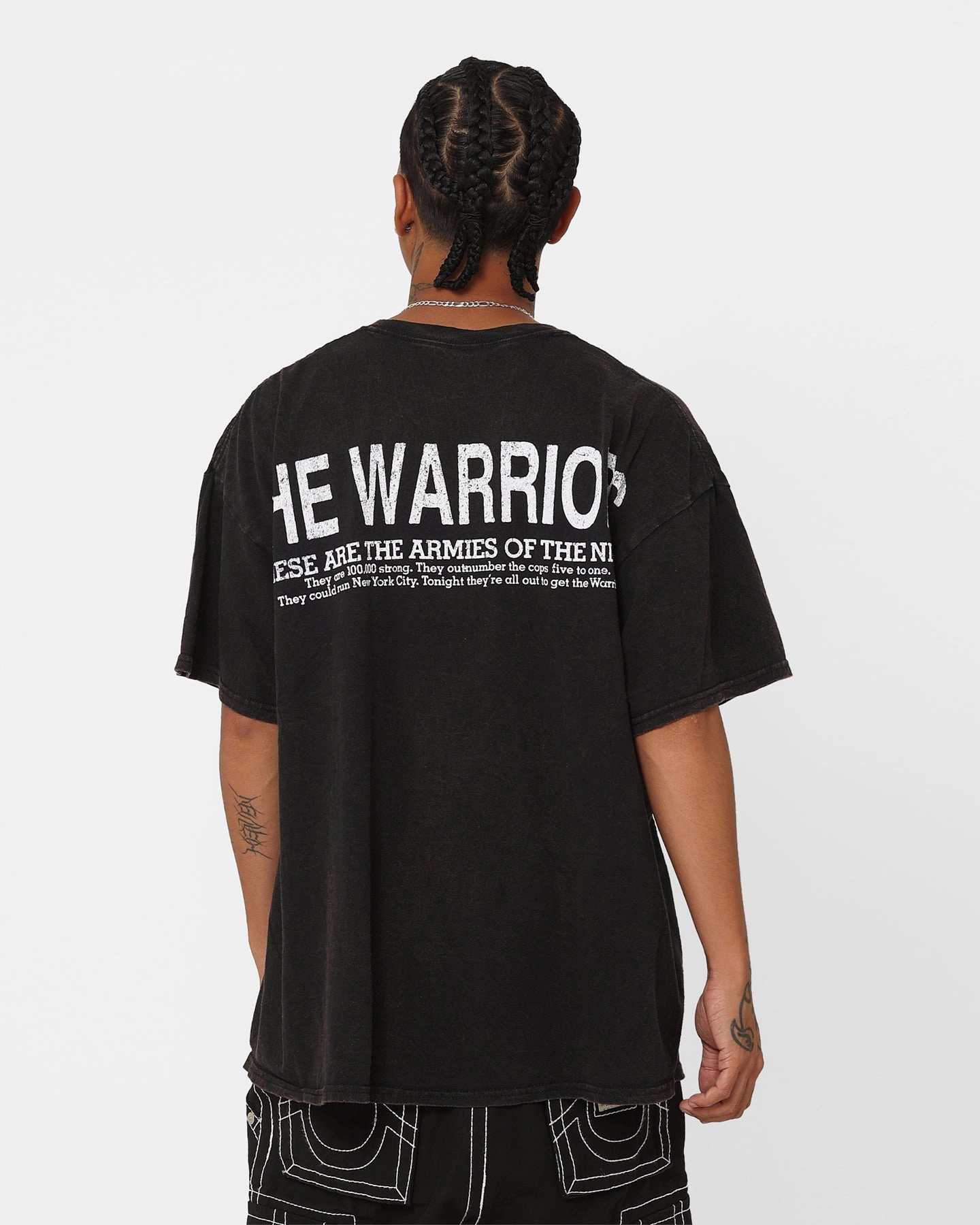 American Thrift X The Warriors Warriors Night T-Shirt Black Wash