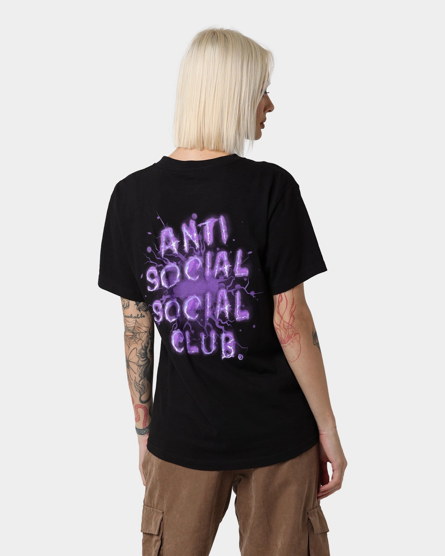 Anti Social Social Club I See Grape T-Shirt Black
