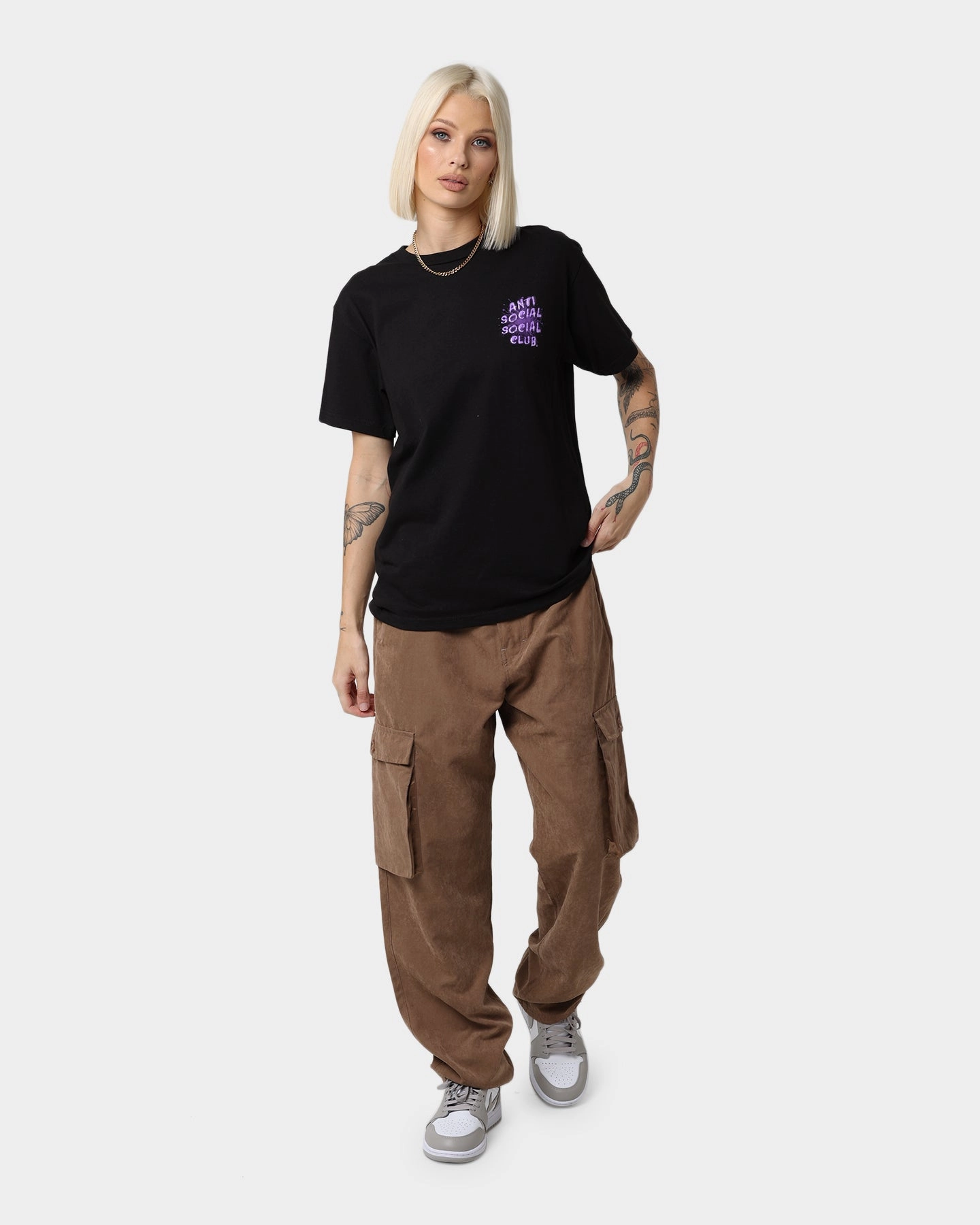 Anti Social Social Club I See Grape T-Shirt Black