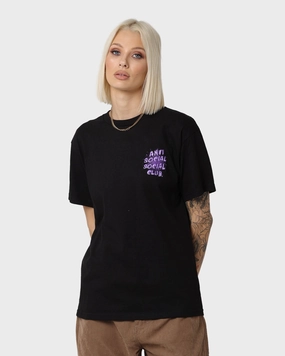 Anti Social Social Club I See Grape T-Shirt Black