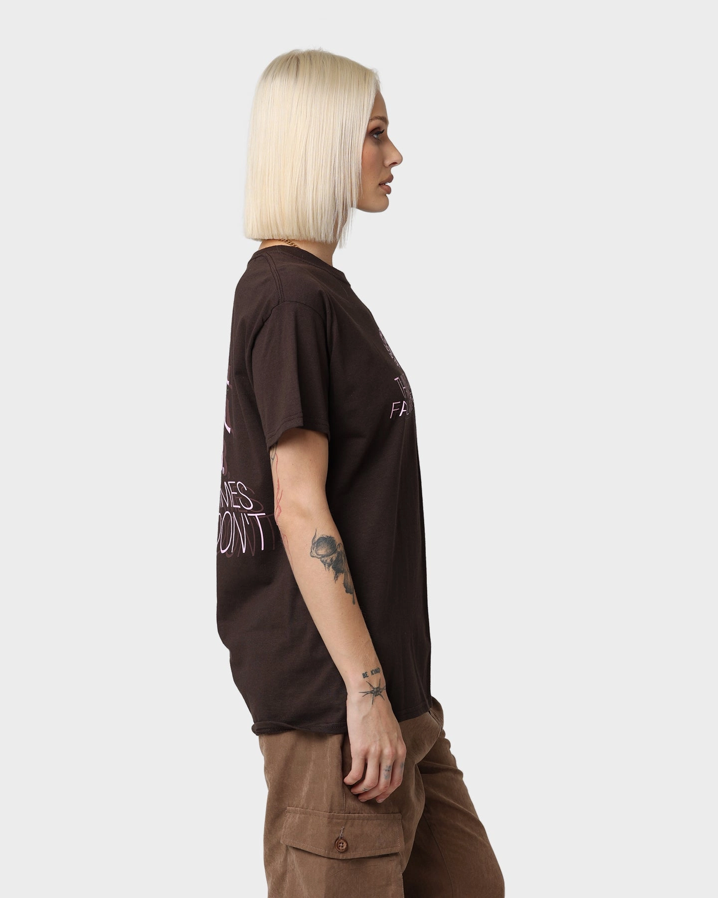 Anti Social Social Club Sometimes They Don't T-Shirt Brown