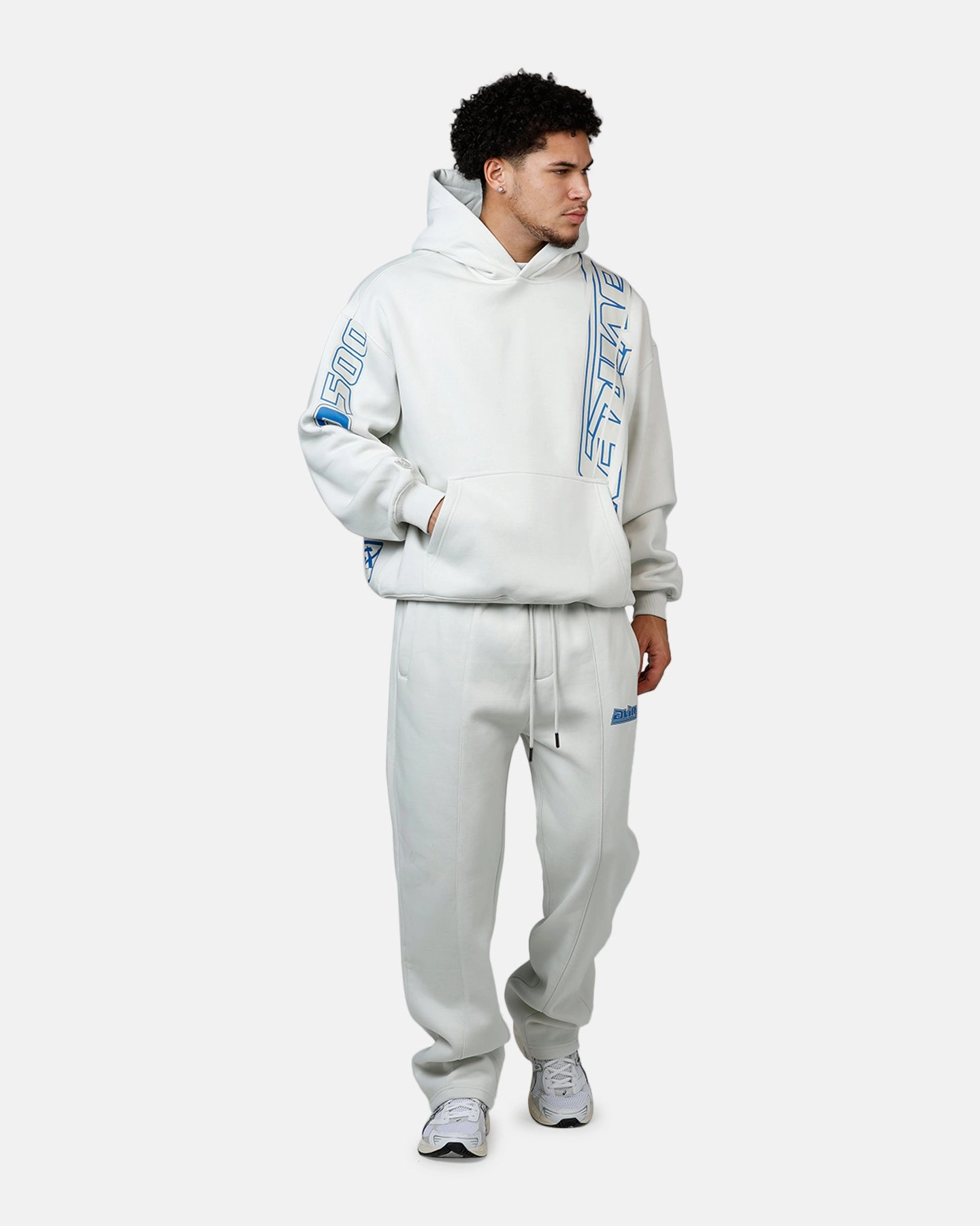 Avirex Spider Racer Hoodie Grey