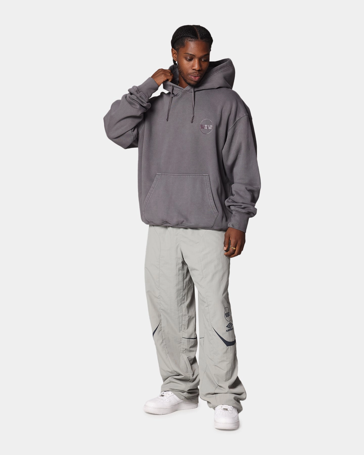 Boiler Room Core Boiler Room Hoodie Slate