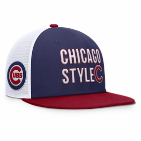 Chicago Cubs Nike Chicago Style Dri-Fit Pro Adjustable Trucker Snapback Hat