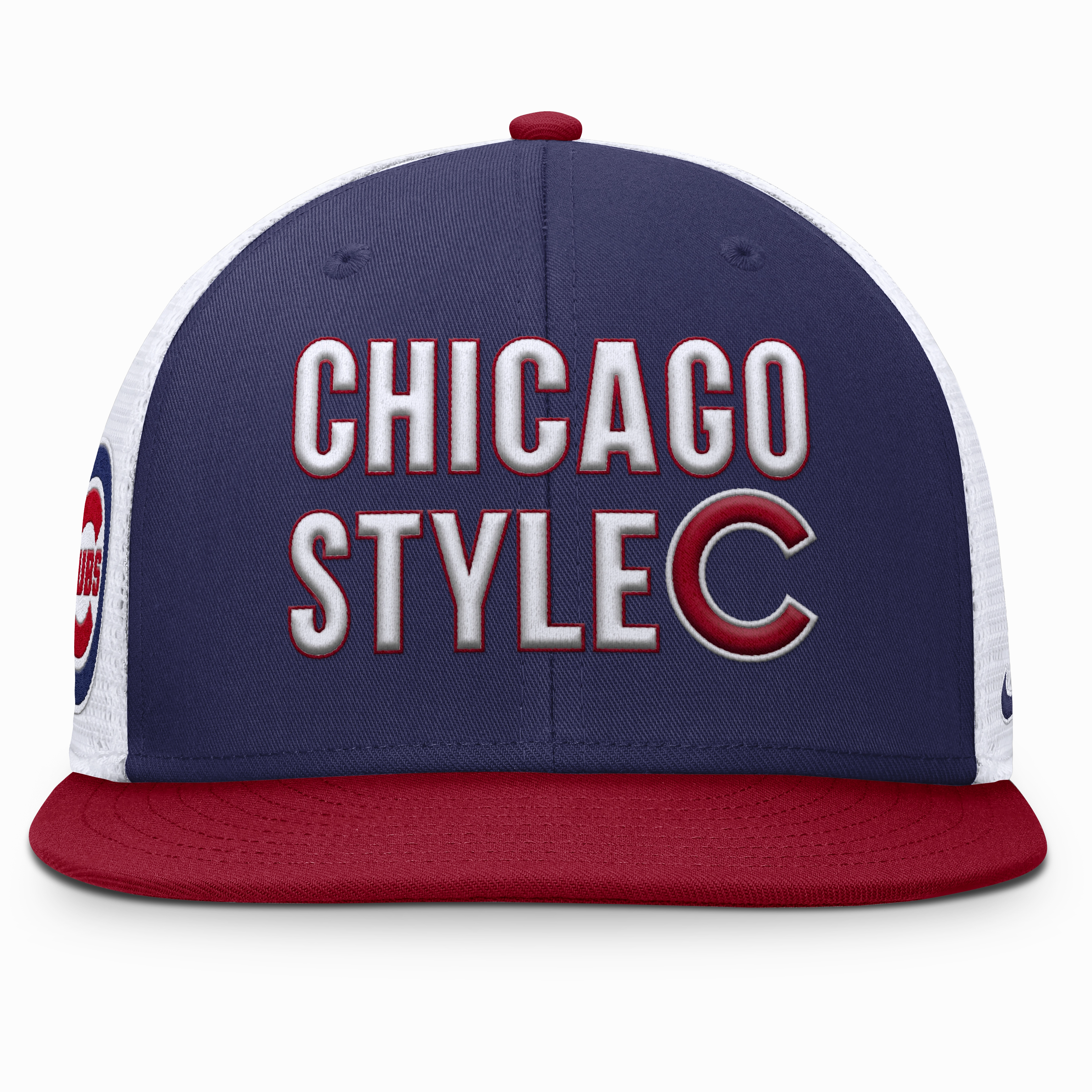 Chicago Cubs Nike Chicago Style Dri-Fit Pro Adjustable Trucker Snapback Hat