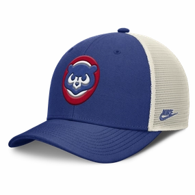 Chicago Cubs Nike Rise Royal Blue Adjustable Snapback Trucker Hat