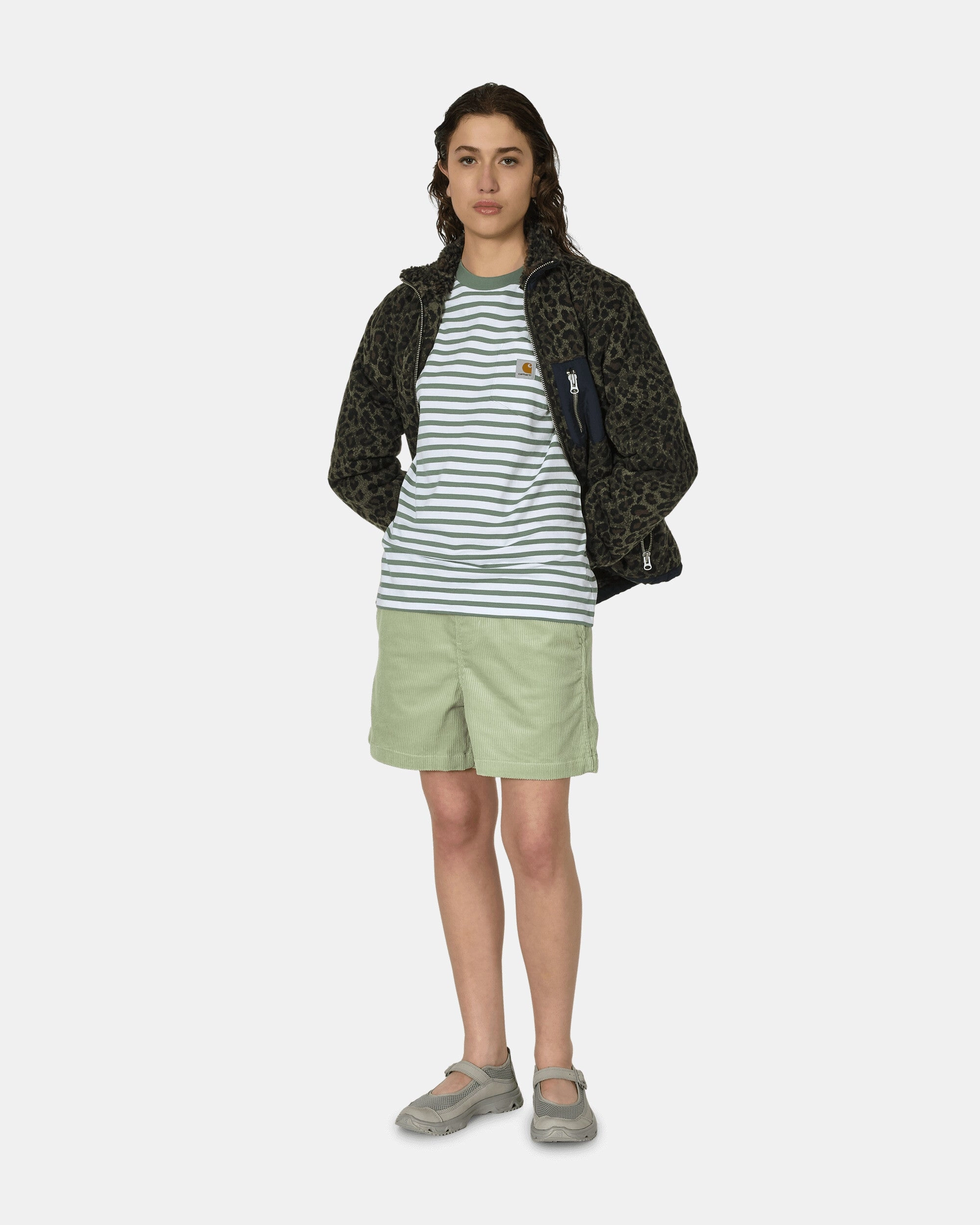 Cord Climber Shorts Lichen