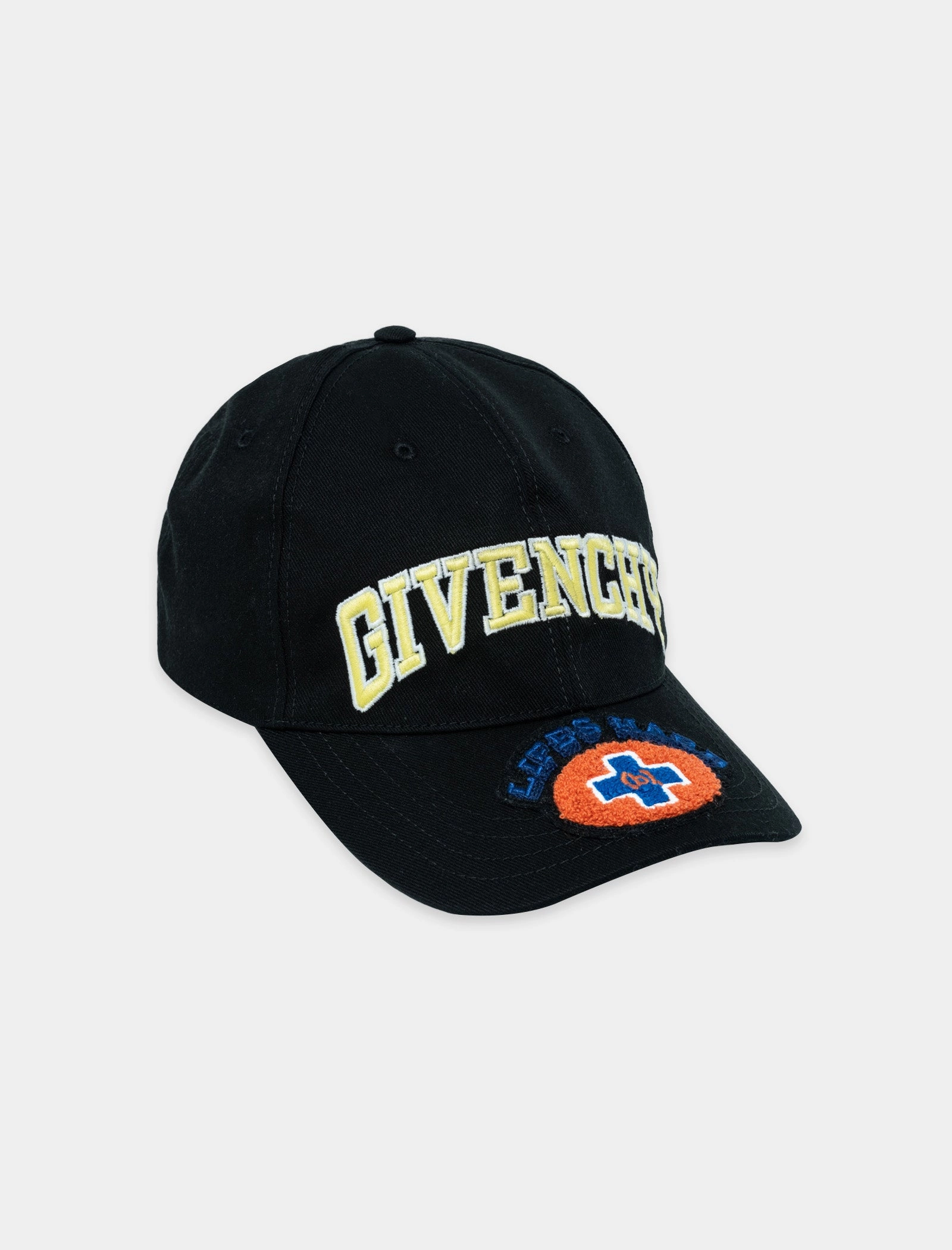 CURVED EMBROIDERED LOGO CAP