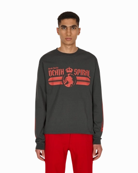 Death Spiral Longsleeve T-Shirt Black