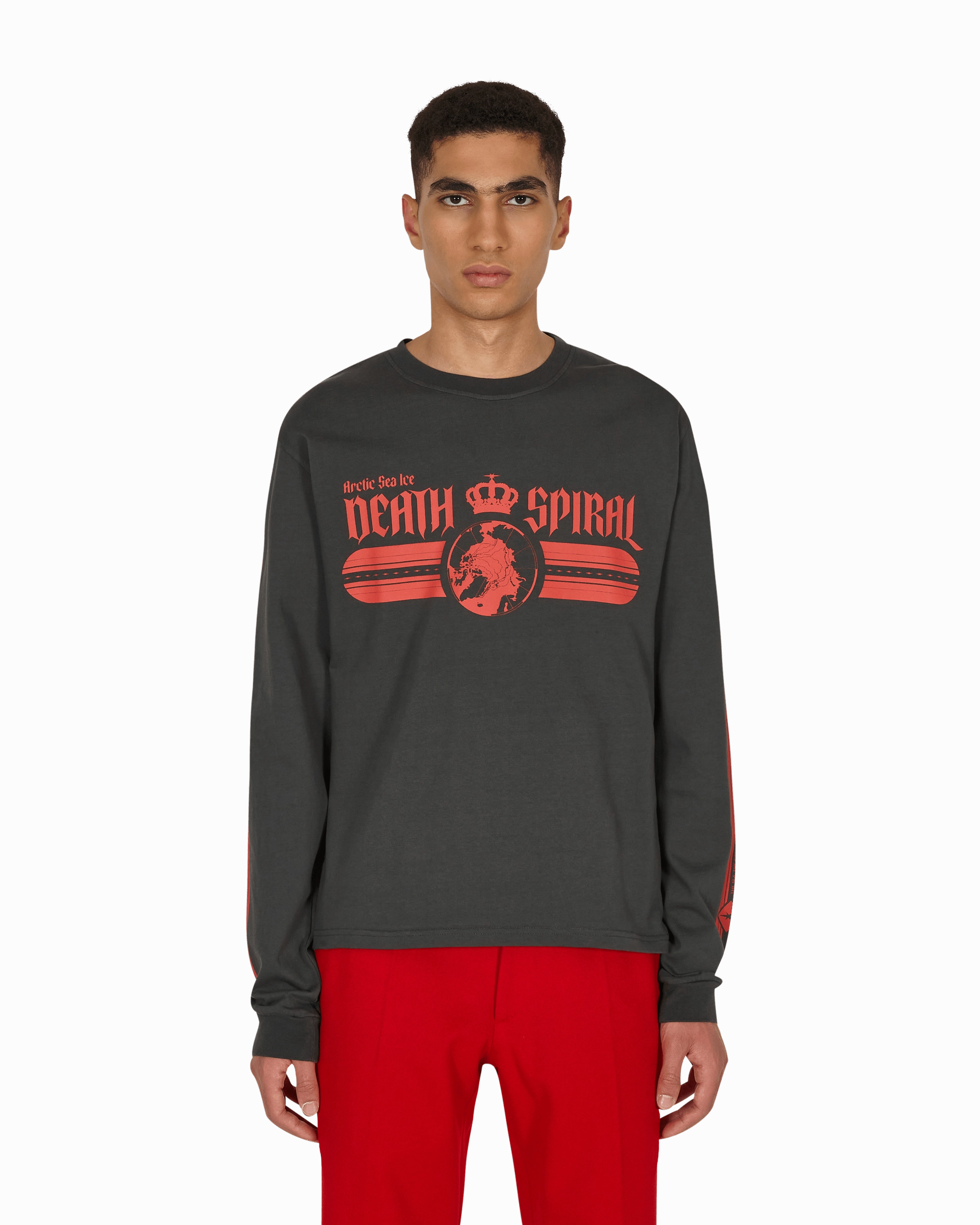 Death Spiral Longsleeve T-Shirt Black