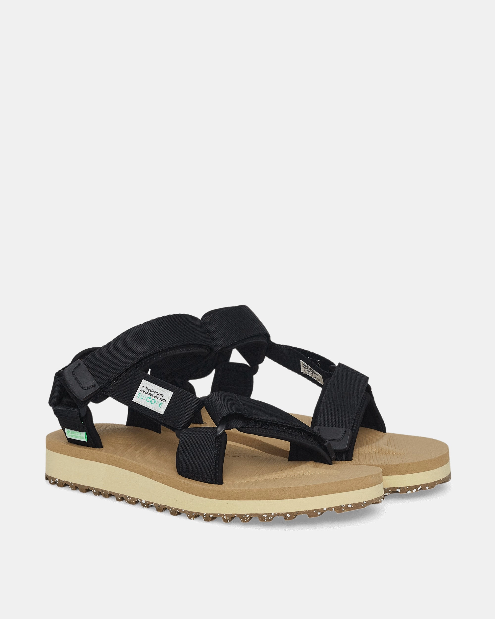 DEPA-2Cab-ECO Sandals Black