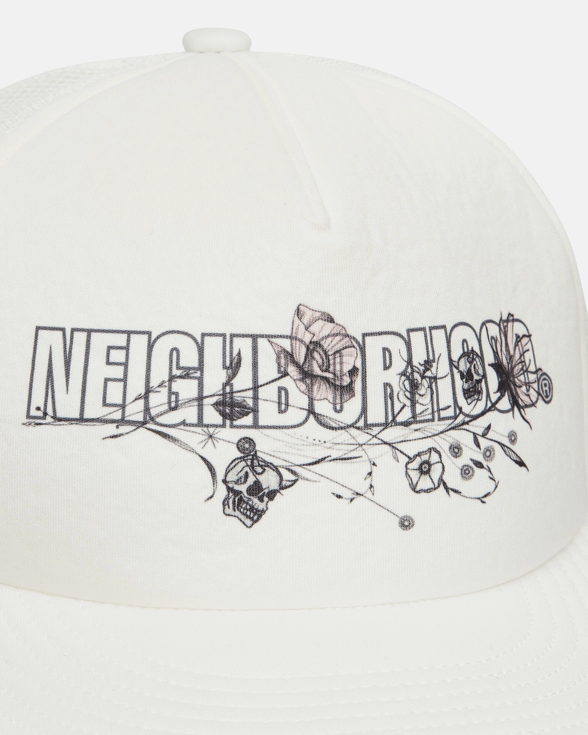 Dr. Woo Mesh Cap White