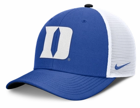 Duke Blue Devils Nike Rise Primetime Blue Adjustable Snapback Trucker Hat