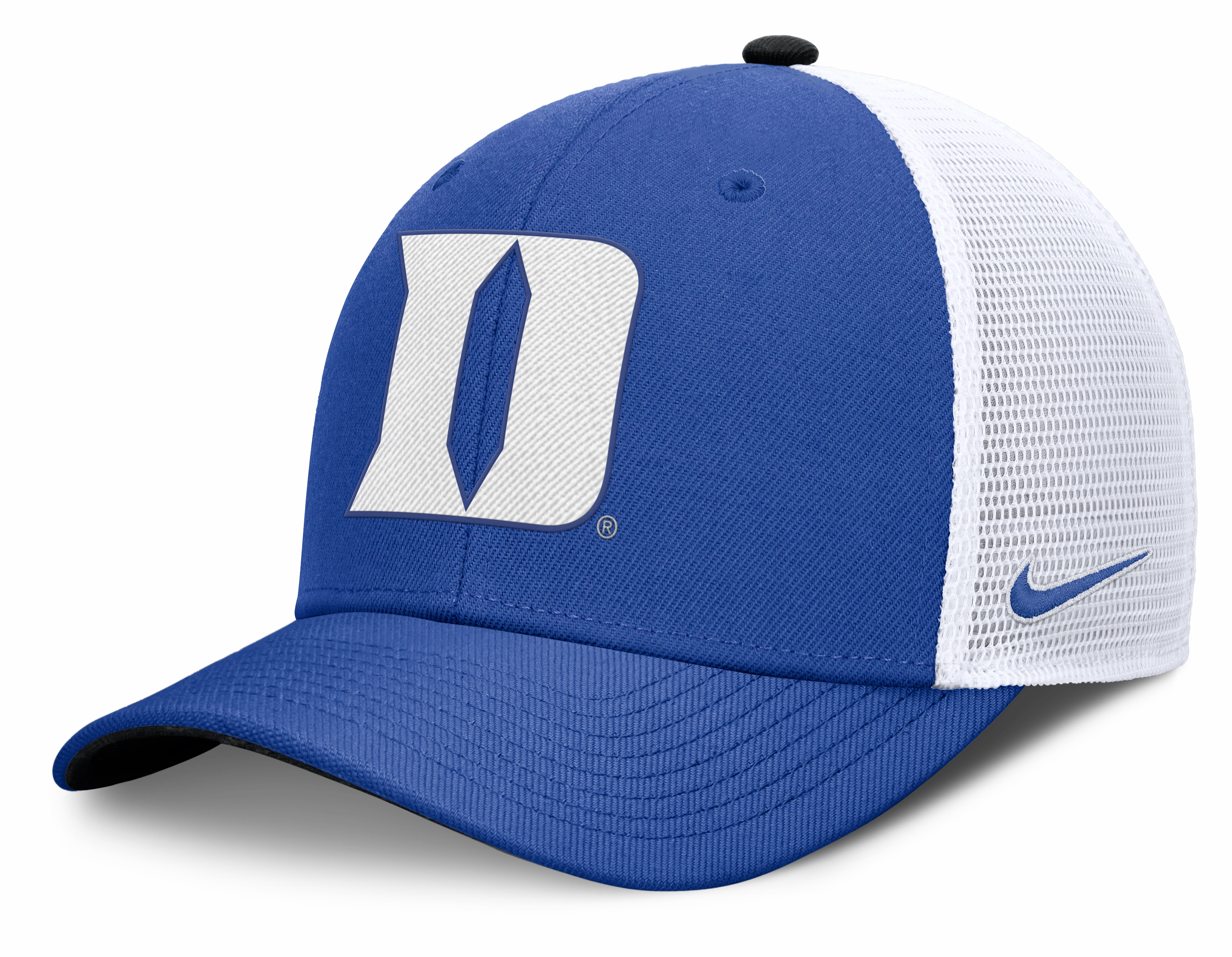 Duke Blue Devils Nike Rise Primetime Blue Adjustable Snapback Trucker Hat