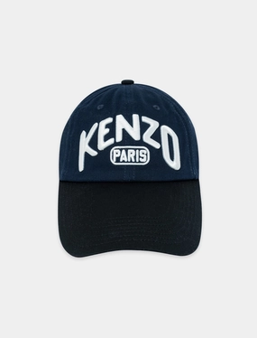 EMBROIDERED LOGO BASEBALL CAP