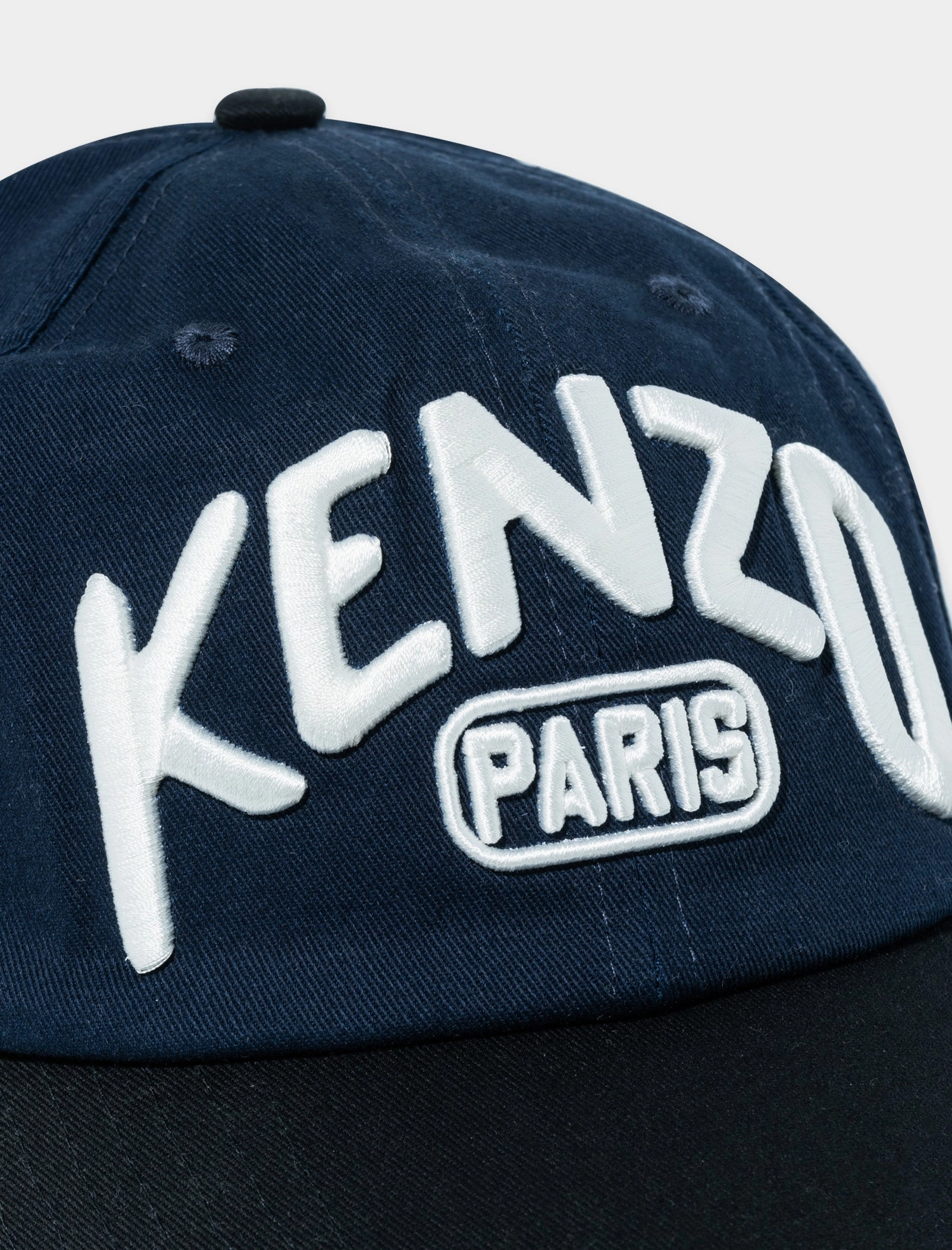 EMBROIDERED LOGO BASEBALL CAP