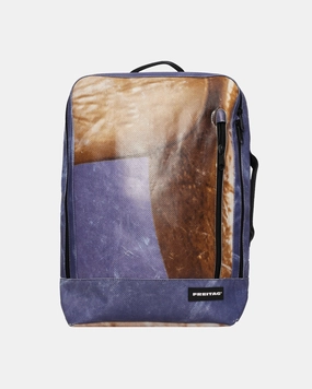 F306 Hazzard Backpack Brown / Purple