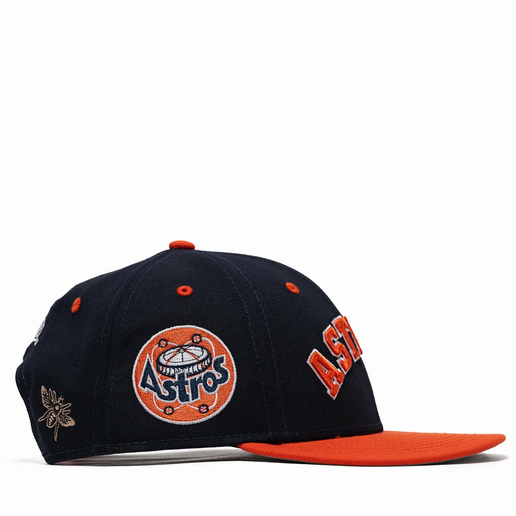 Felt x New Era Houston Astros 9FIFTY Snapback Hat - Navy