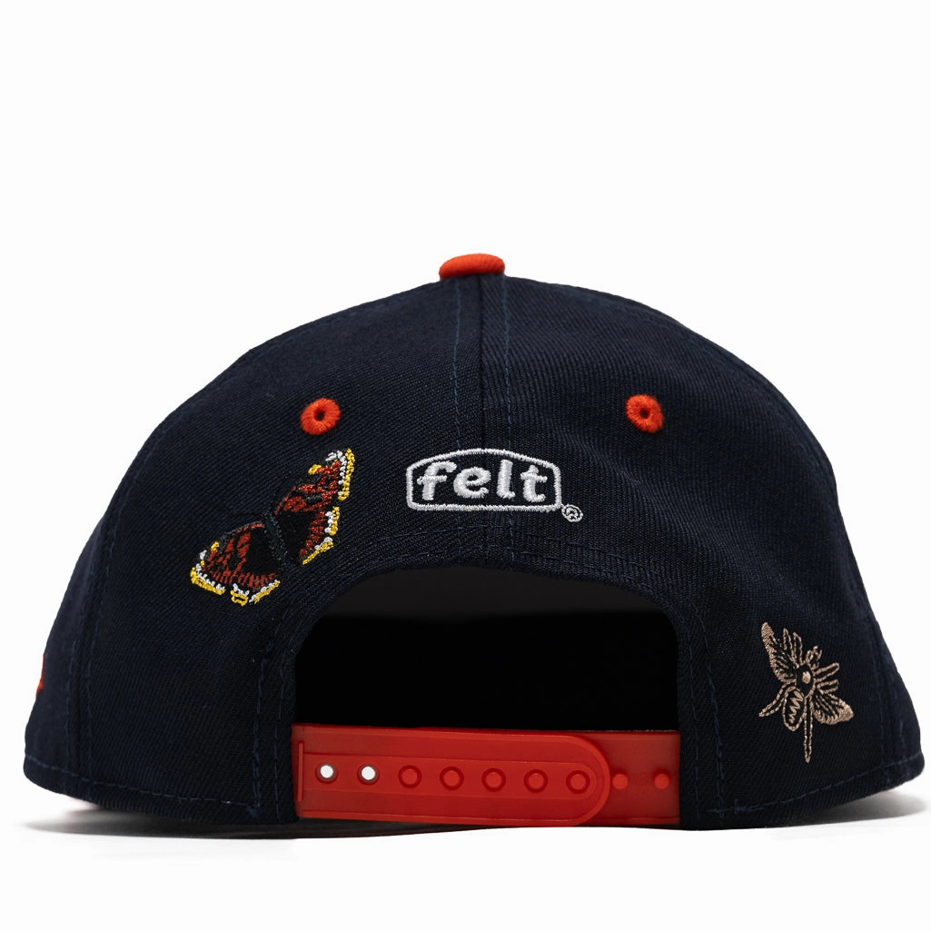 Felt x New Era Houston Astros 9FIFTY Snapback Hat - Navy