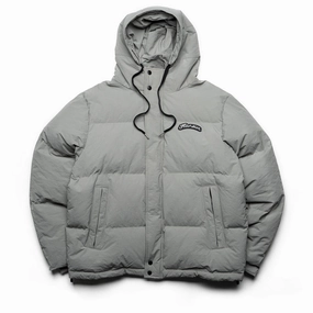 Flaneur Puffer Jacket - Grey