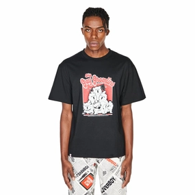 Graphic Tee 'Black Red'