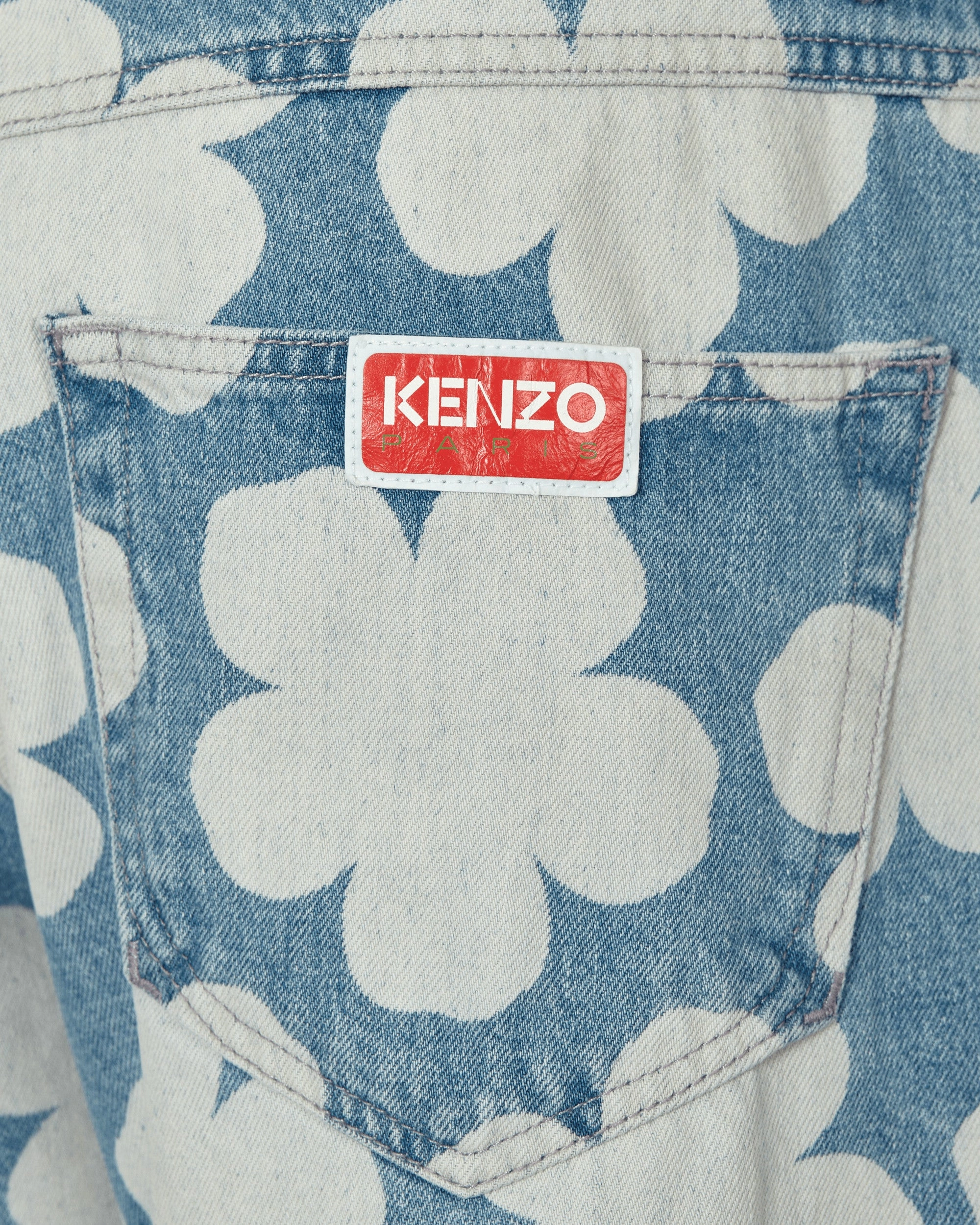 Hana Dots Loose Fit Jeans Blue