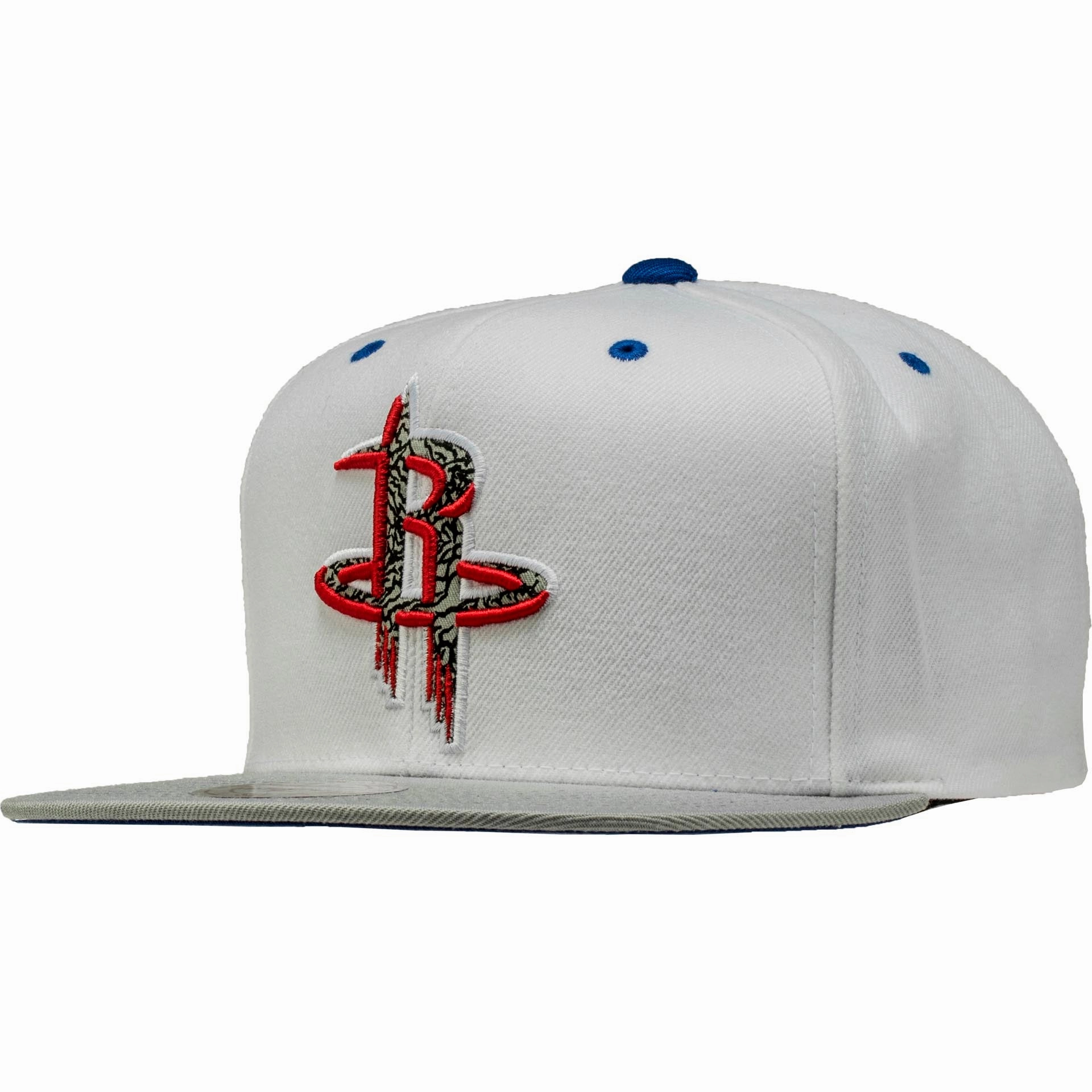 Houston Rockets NBA 88 Snapback Hat Men's - White