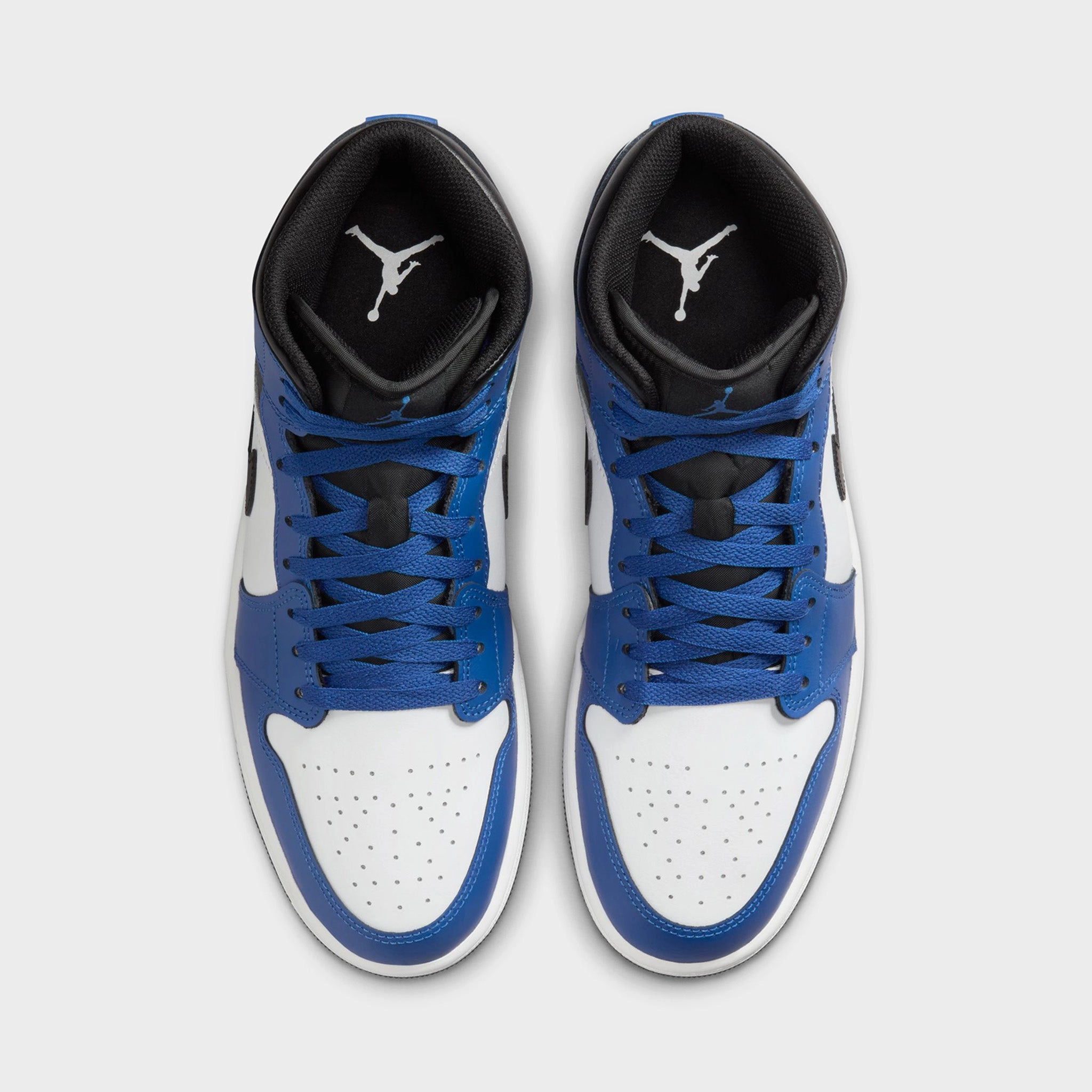 Jordan 1 Mid Game Royal / Black - White