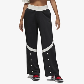 Jordan | (HER)ITAGE SUIT PANTS  { WHITE/BLACK