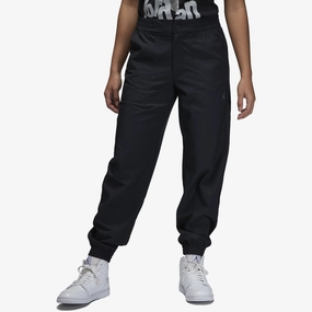 Jordan | WOVEN PANTS  { BLACK/SMOKE GREY