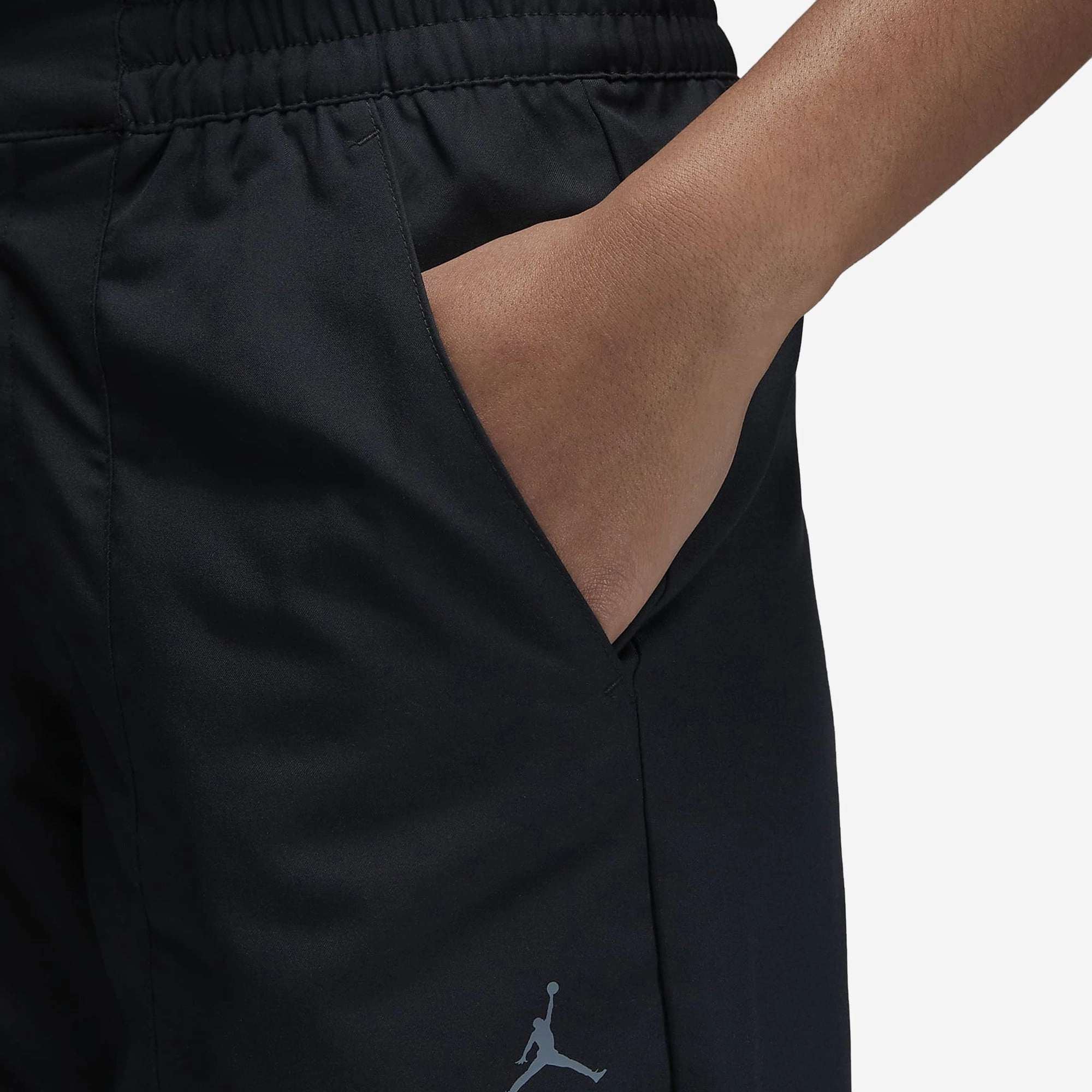 Jordan | WOVEN PANTS  { BLACK/SMOKE GREY