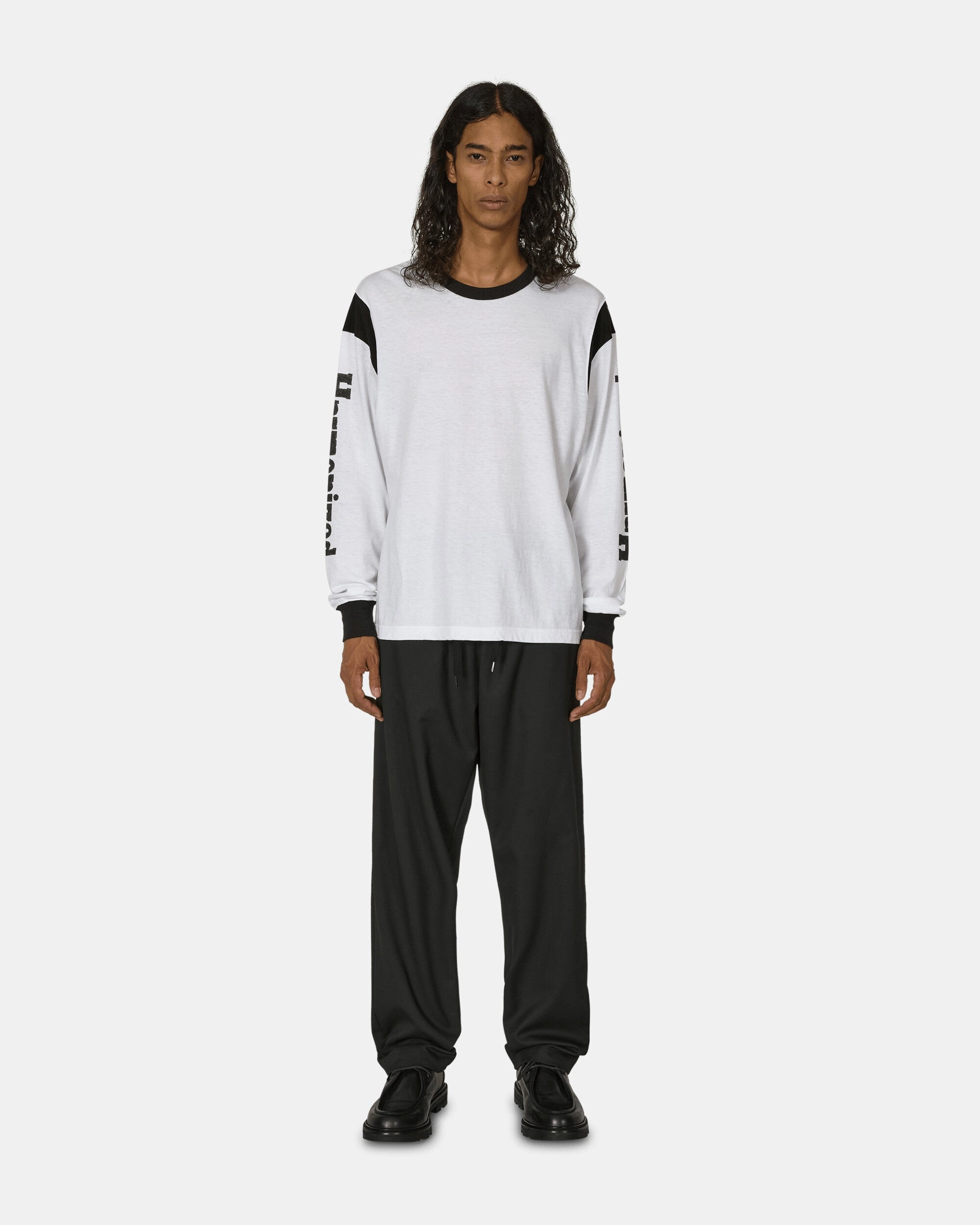 Jumbo Longsleeve T-Shirt White